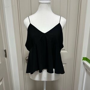 Leith Black Camisole Top